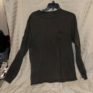 Goodfellow & Co Men's Charcoal Long Sleeve Tee